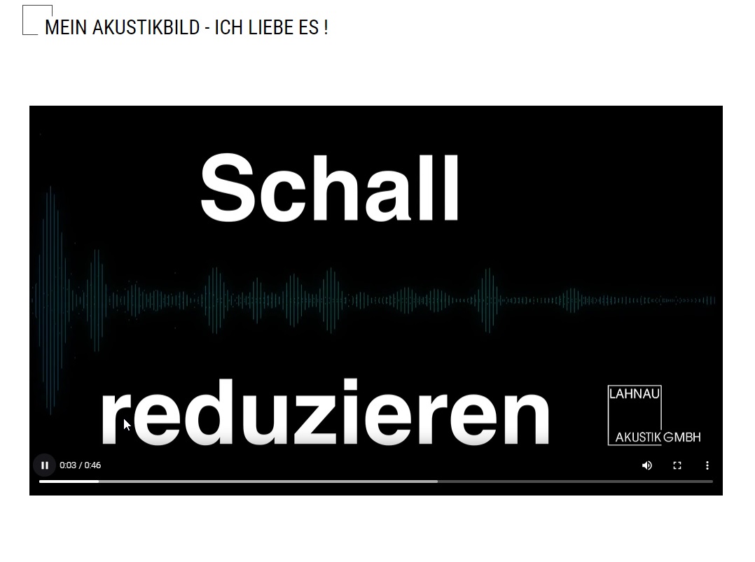 Mein Akustikbild - ich liebe es !